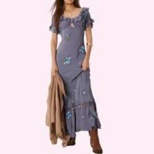 Free People Bali Santa Cruz Maxi Dress NWT size XS